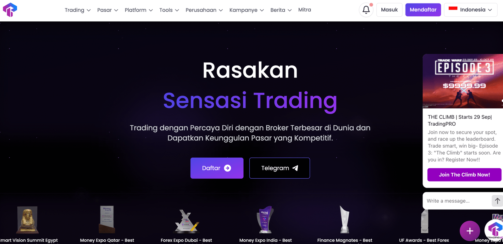 tradingpro screenshot