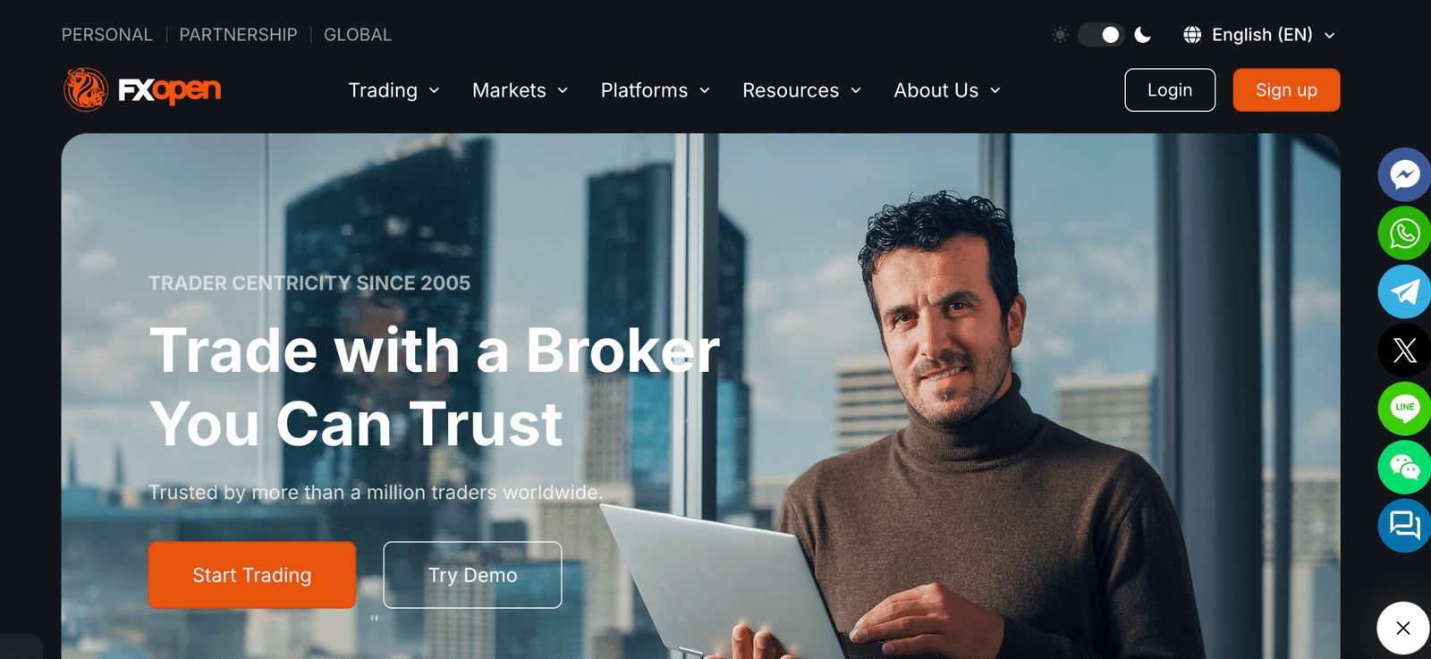 fxopen website